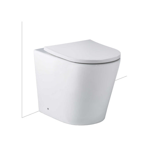 Seima Modia Toilet Floor Mount Slim Seat White 191770
