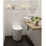 Seima Modia Toilet Floor Mount Deluxe Seat White 191771