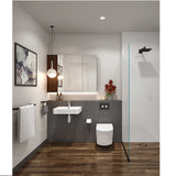 Seima Modia Toilet Wall Hung Slim Seat White 191964