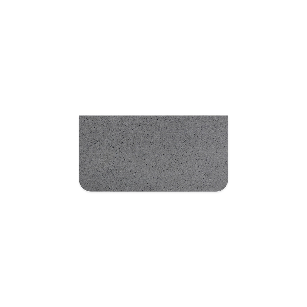 Fienza Curved Solid Surface Benchtop 900mm (No Taphole) Moonscape 533-162