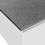 Fienza Solid Surface Benchtop Ensuite Size 900mm (No Taphole) Moonscape 533-152