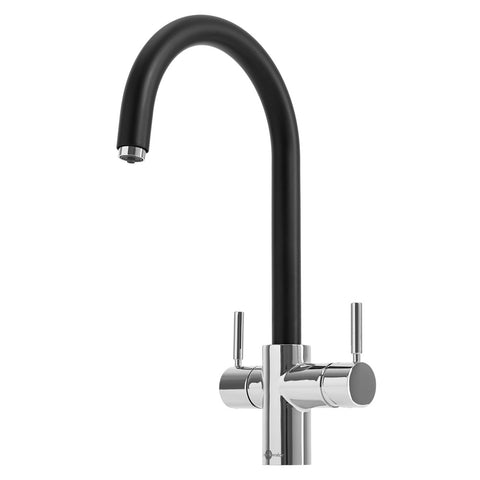 InSinkErator Multitap Filtered Boiling Water Tap 3N1 J Shape Black 3003JB