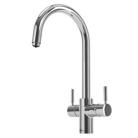 InSinkErator Multitap Filtered Boiling Water Tap 3N1 J Shape Chrome 3003JC