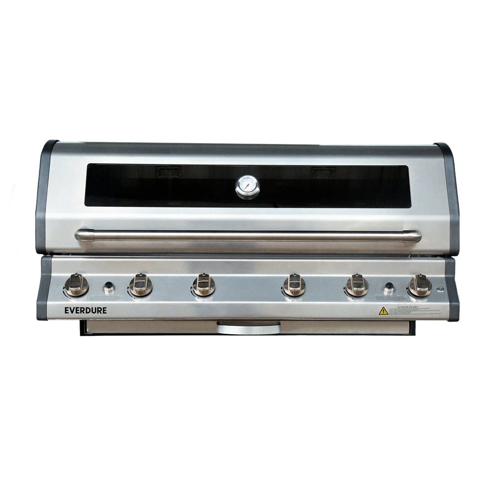 Everdure Brighton Built In BBQ (LPG) Stainless Steel NBLPC-17