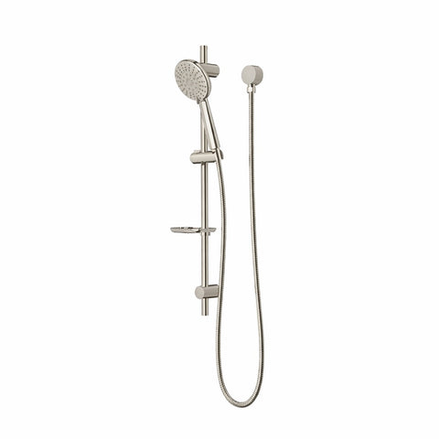 Amelie Essentiel Rail Shower 5 Function Set Brushed Nickel BDOOV772BN
