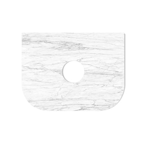 Otti Bondi Marble Top (NTH or 12TH Only) 600x460x18 Natural Carrara STBO64NCA