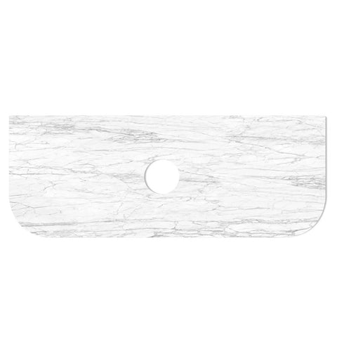 Otti Bondi Marble Top 1200x460x18 Natural Carrara STBO124NCA