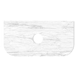 Otti Bondi Marble Top 900x460x18 Natural Carrara STBO94NCA