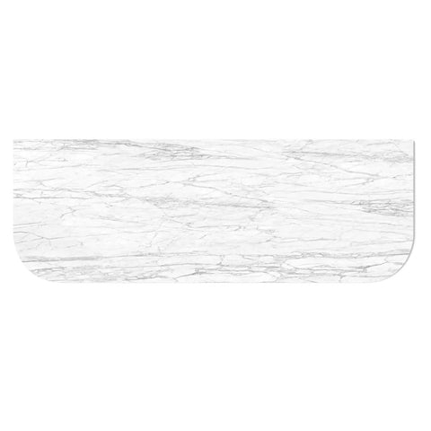 Otti Bondi Marble Top No Hole 1500x460x18 Natural Carrara STBO154NCA-NH