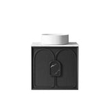 Otti Laguna Mk II Wall Hung Cabinet Only 600mm Black Oak LGM600B