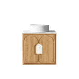 Otti Laguna Mk II Wall Hung Cabinet Only 600mm Natural Woodland Oak LGM600N