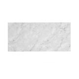 Otti Laundry Top 1300mm (No Hole) Natural Carrara White Marble STLA1300-NCA-NH