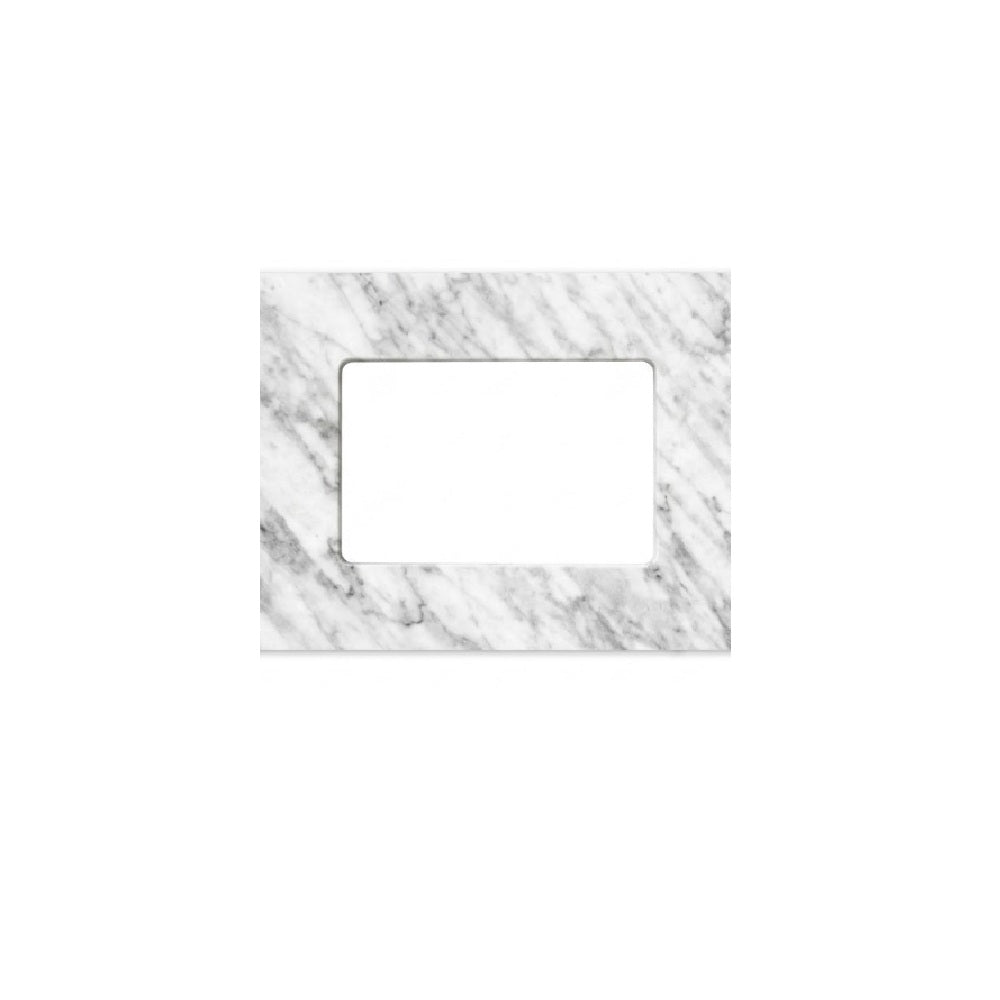 Otti Top 600x465x18mm w/ Undermount Cut Natural Carrara Marble STUD64NCA-U