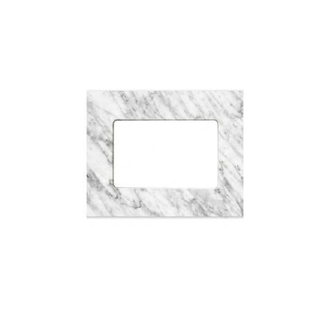 Otti Top 600x465x18mm w/ Undermount Cut Natural Carrara Marble STUD64NCA-U