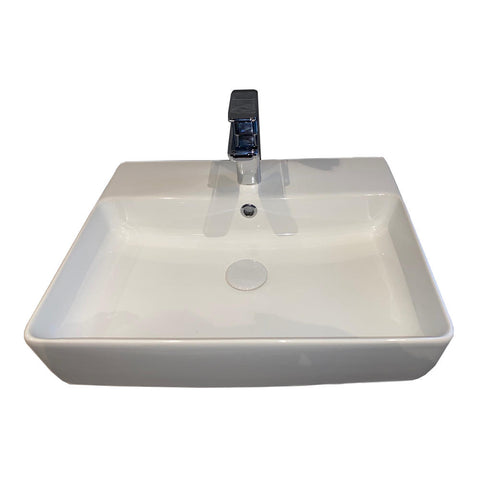 Argent Grace Neu Above Counter Basin 520mm (1 Taphole) White NO48MUL01