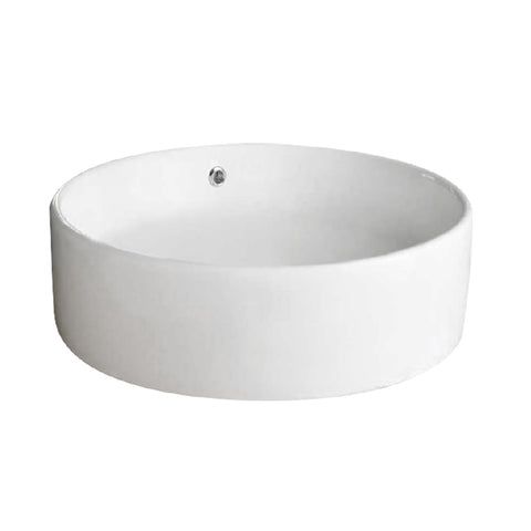 Argent Grace Neu Round Basin 400mm (No Taphole) White NO50MUL00