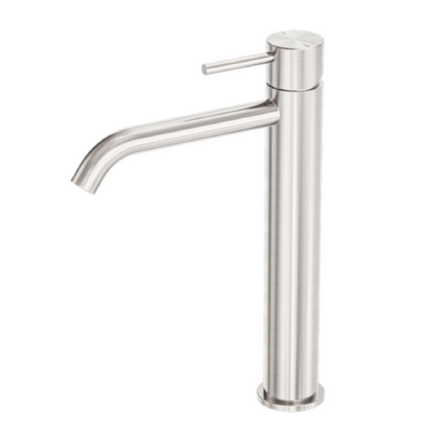 Nero Zen Tall Basin Mixer Brushed Nickel NR162201ABN