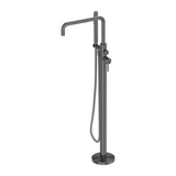 Nero Zen Freestanding Bath Mixer w/Outdoor Shower Hose Graphite NR162203A01GR