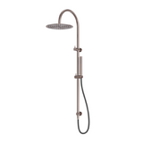 Nero Zen Twin Shower w/ Outdoor Shower Hose Brushed Bronze NR162205C01BZ