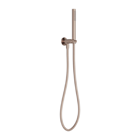 Nero Zen Shower On Bracket w/ Outdoor Shower Hose Brushed Bronze NR162205D02BZ