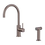 Nero Zen Kitchen Mixer w/Pullout Hand Spray Brushed Bronze NR162208BZ