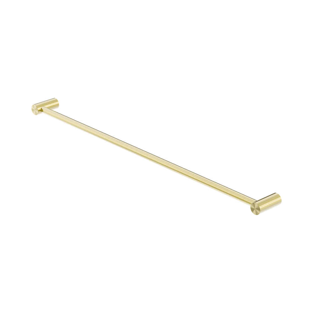 Nero Zen Single Towel Rail 800mm Brushed Gold NR1630BG
