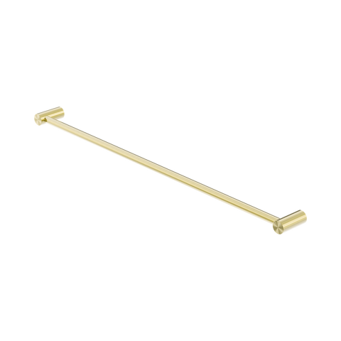 Nero Zen Single Towel Rail 800mm Brushed Gold NR1630BG
