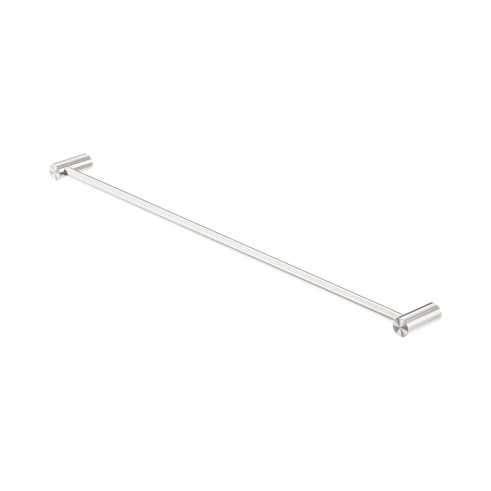 Nero Zen Single Towel Rail 800mm Brushed Nickel NR1630BN