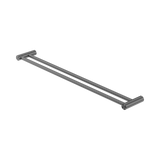 Nero Zen Double Towel Rail 800mm Graphite NR1630DGR
