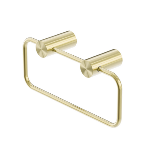 Nero Zen Towel Ring Brushed Gold NR1680BG