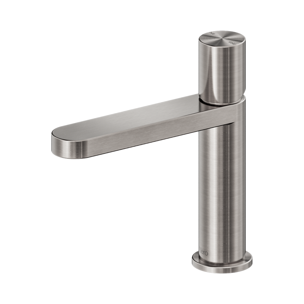 Nero Pure Basin Mixer Brushed Nickel NR172201BN