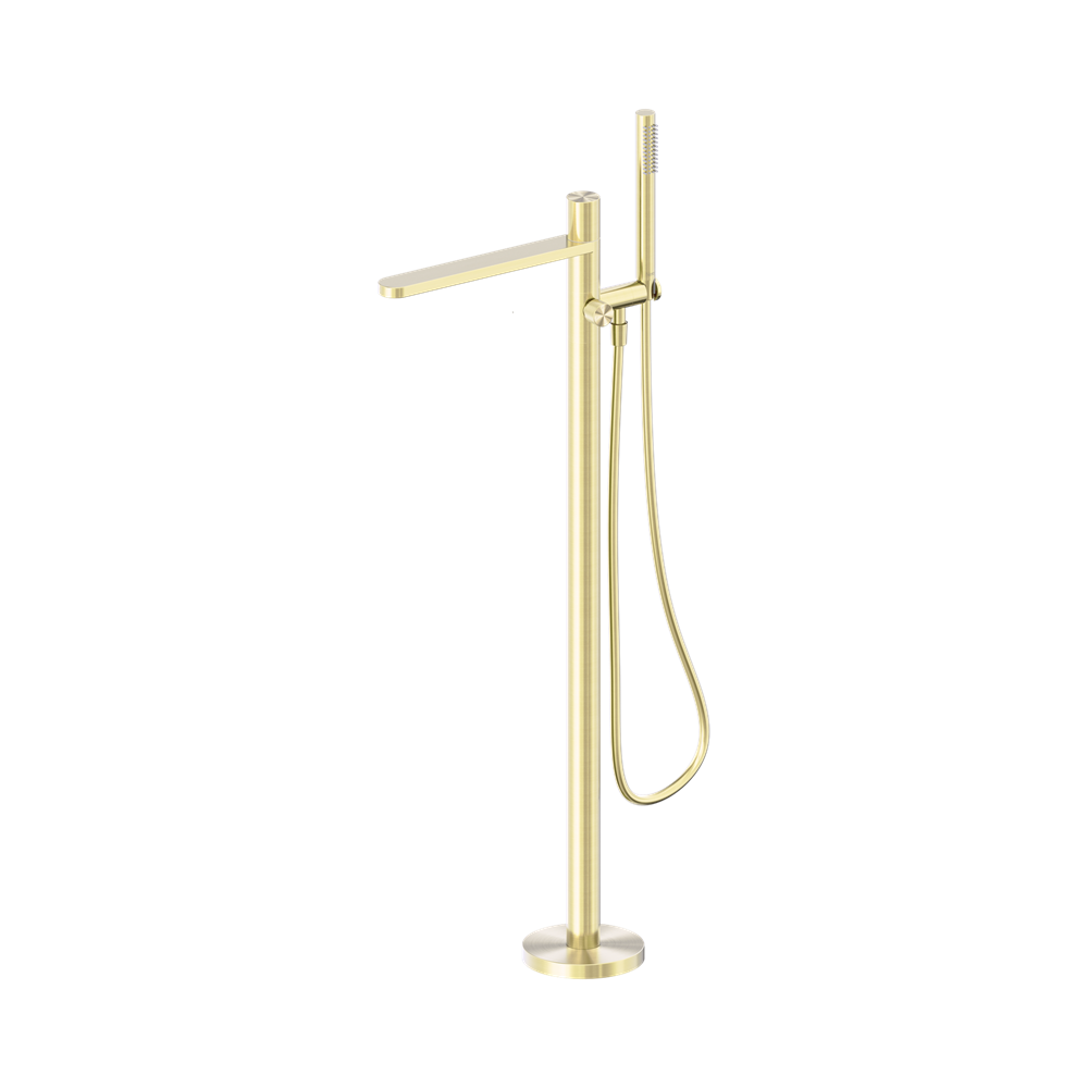 Nero Pure Freestanding Bath Mixer Brushed Gold NR172203A02BG