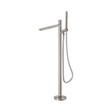 Nero Pure Freestanding Bath Mixer Brushed Nickel NR172203A02BN