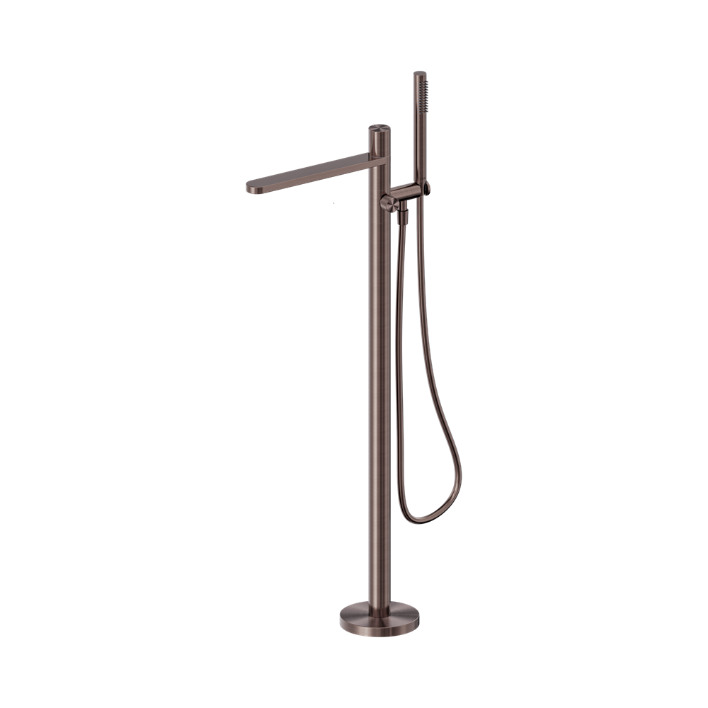 Nero Pure Freestanding Bath Mixer Brushed Bronze NR172203A02BZ