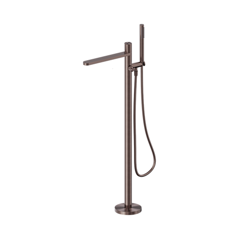 Nero Pure Freestanding Bath Mixer Brushed Bronze NR172203A02BZ