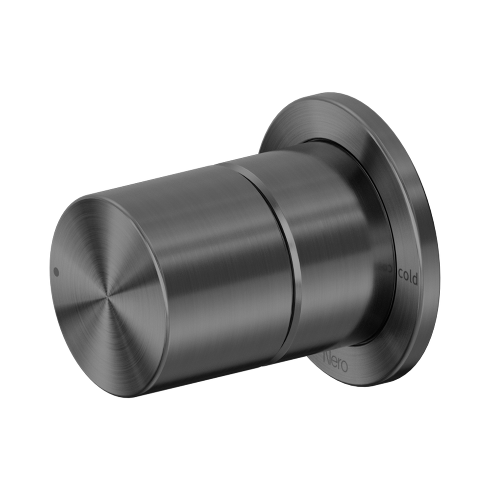 Nero Pure Progressive Shower Mixer 60mm Plate Graphite NR172211GR