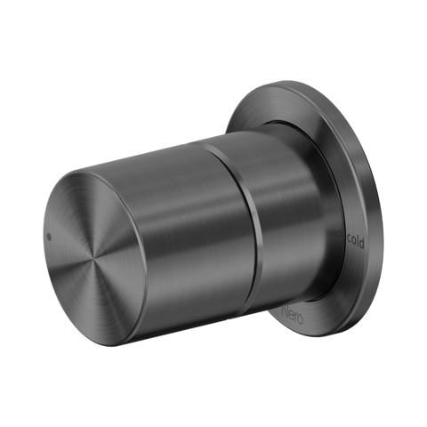 Nero Pure Progressive Shower Mixer 60mm Plate Graphite NR172211GR