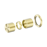 Nero Pure Progressive Shower Mixer 60mm Plate (Trim Kit Only) Brushed Gold NR172211TBG