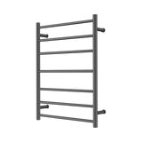 Nero Mecca Heated Towel Ladder 240V 7 Bar H800xW600 Graphite NR190003HGR