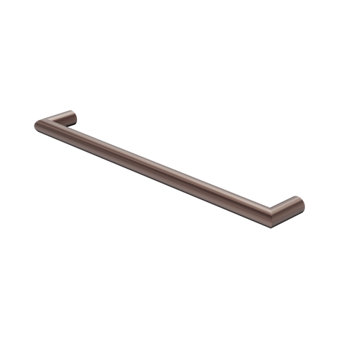 Nero Mecca Single Heated Towel Rail 240V Brushed Bronze NR1925HBZ