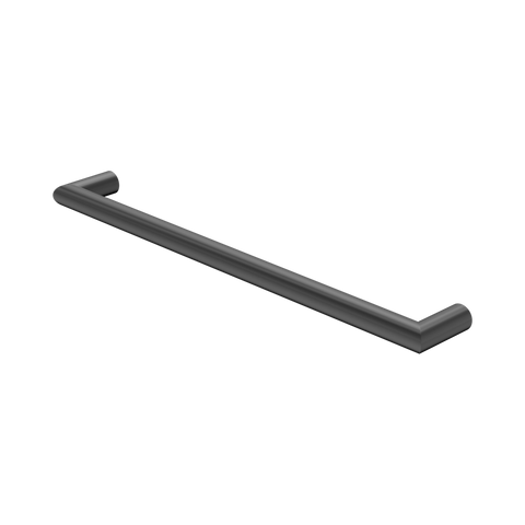 Nero Mecca Single Heated Towel Rail 240V Gunmetal NR1925HGM