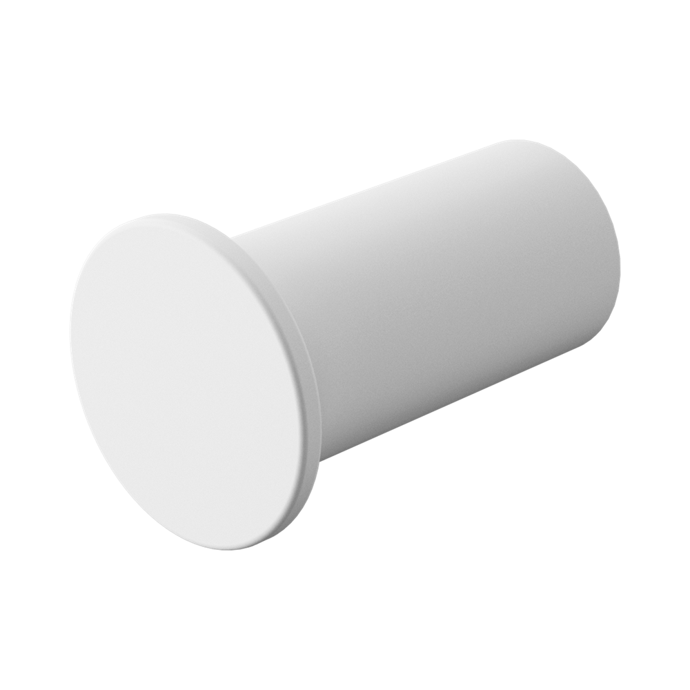 Nero Mecca Slim Robe Hook Matte White NR1982BMW