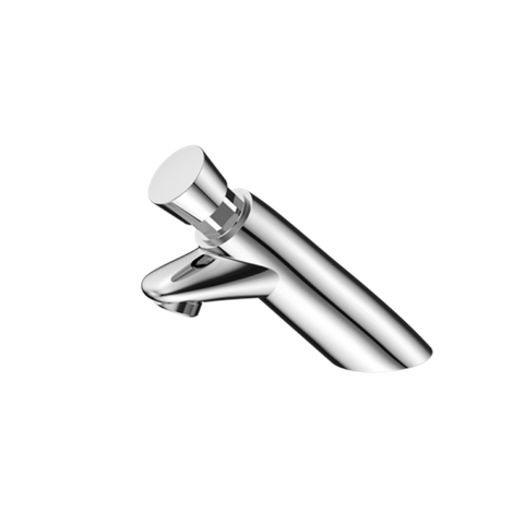 Nero Lead Free Timeflow Push Button Pillar Tap Chrome NR202302CH