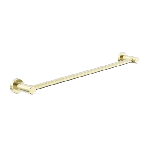 Nero Dolce 2 Single Towel Rail 600mm Brushed Gold NR2024BG