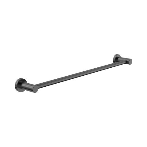 Nero Dolce 2 Single Towel Rail 600mm Gunmetal NR2024GM