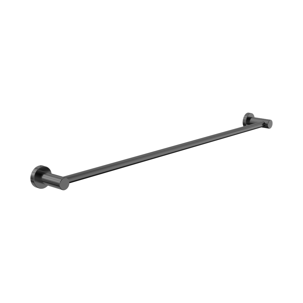 Nero Dolce 2 Single Towel Rail 800mm Gunmetal NR2030GM