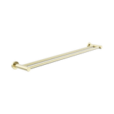 Nero Dolce 2 Double Towel Rail 800mm Brushed Gold NR2030DBG