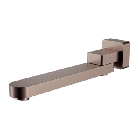 Nero Bianca/Ecco Swivel Bath Spout Brushed Bronze NR207BZ