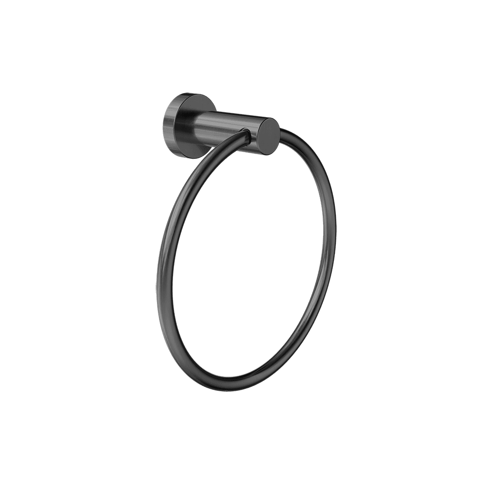 Nero Dolce 2 Hand Towel Ring Gunmetal NR2080GM