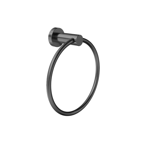 Nero Dolce 2 Hand Towel Ring Gunmetal NR2080GM